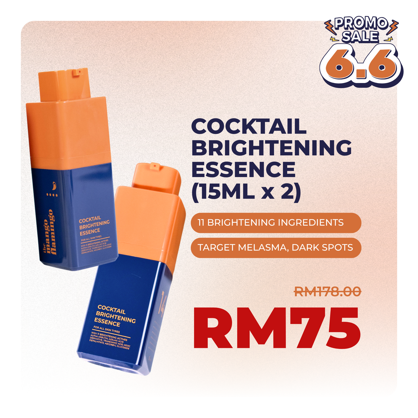Combo Cocktail Brightening Essence 15ml