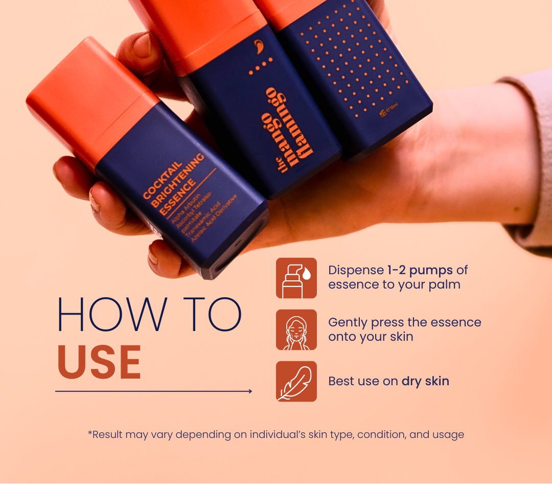 Cocktail Brightening Essence (new formula) 15ml - gel cream serum