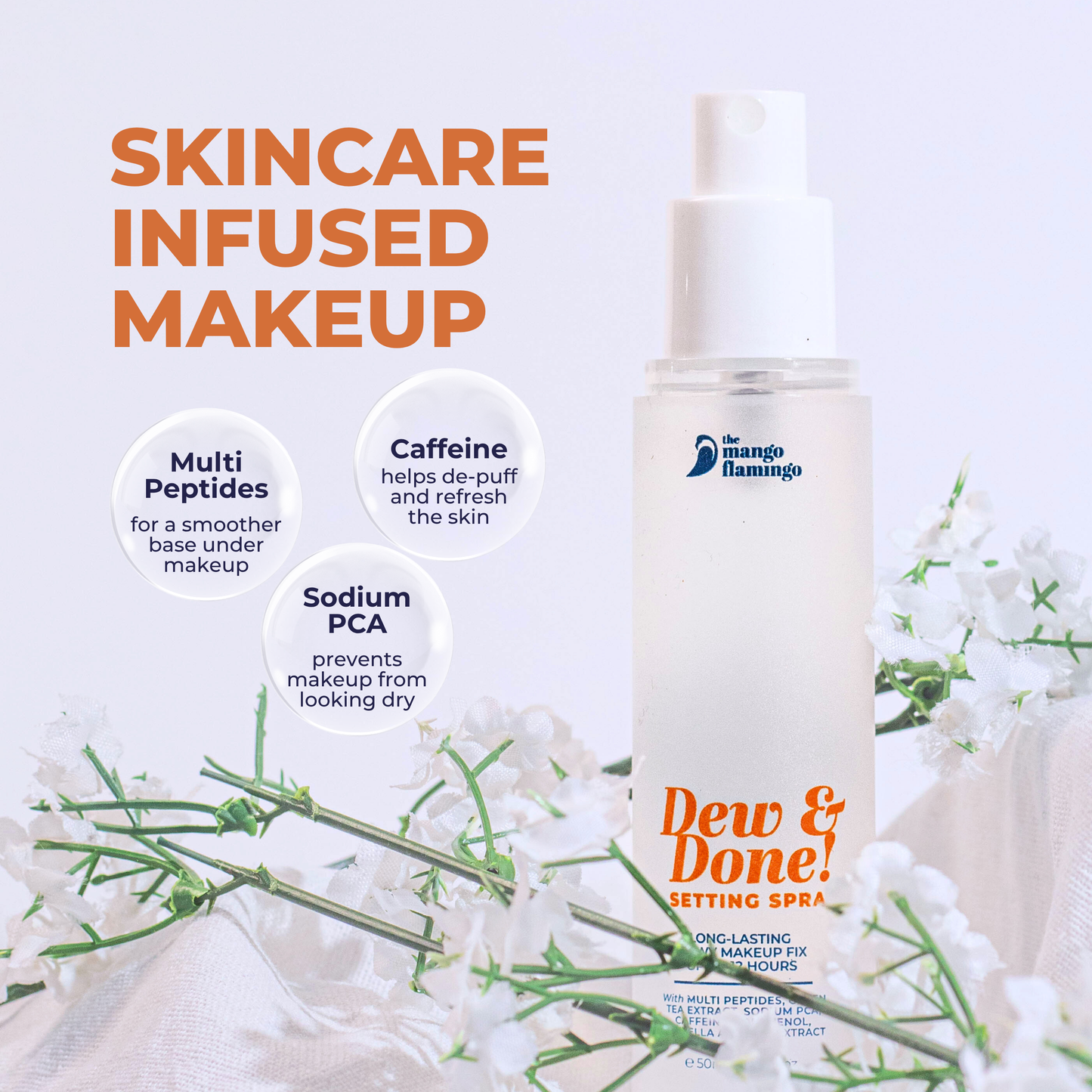 Dew & Done Setting Spray Long-Lasting Make Up Fix 50ml