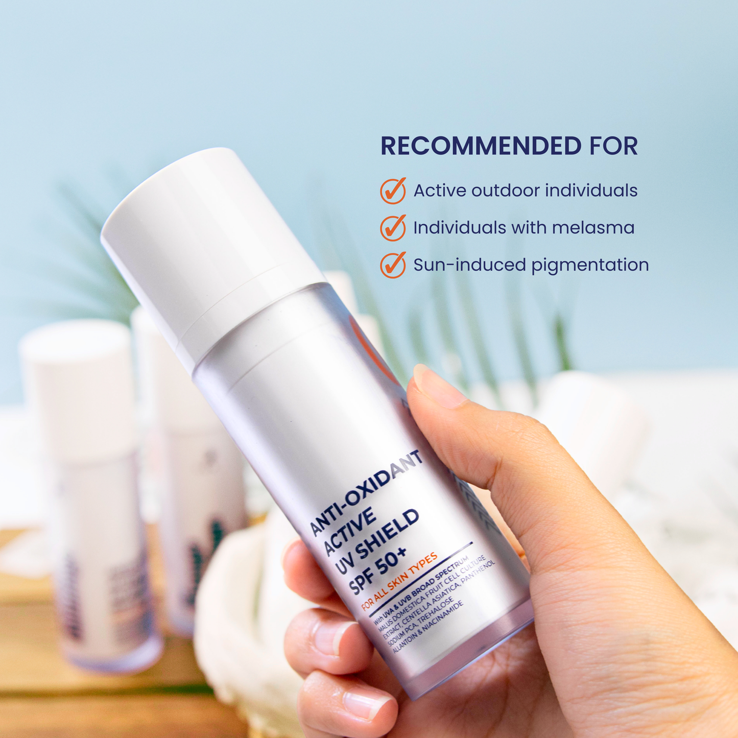 COMBO BASIC OILY - Tremella Jelly Cleanser + Prebiotic Barrier Therapy + Anti-Oxidant Active UV Shield SPF50+