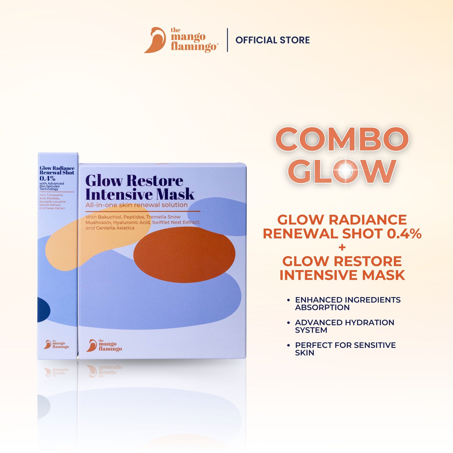 COMBO Glow Radiance Intensive Mask + Glow Radiance Renewal Shot 0.4%