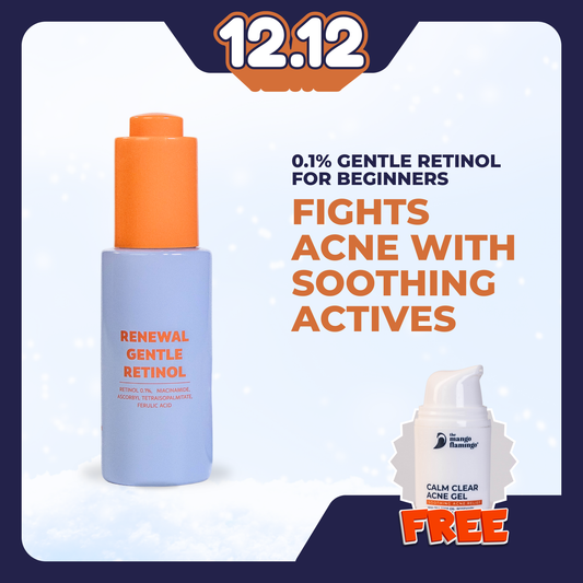 [12.12] B1F1 RENEWAL GENTLE RETINOL 30ml FREE ACNE GEL 15ml