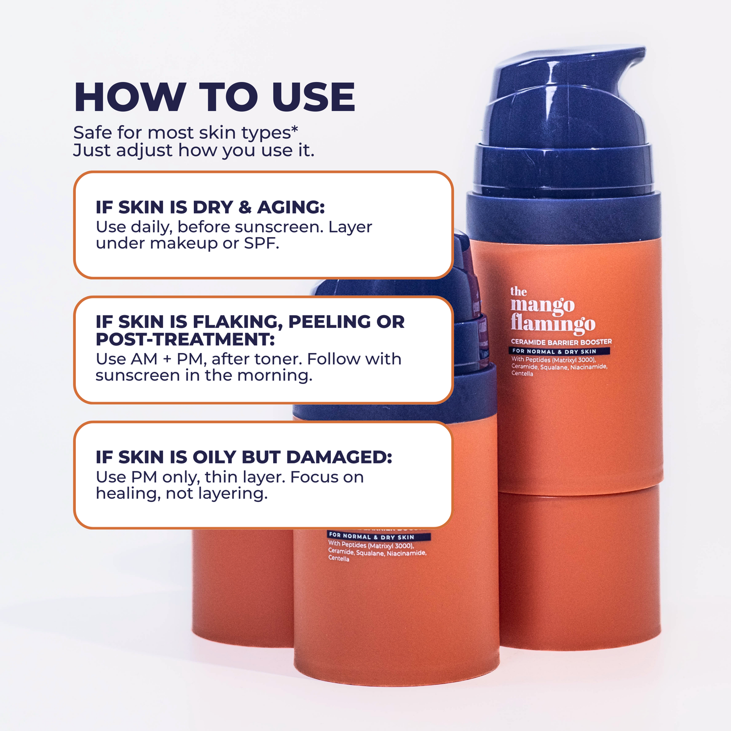Ceramide Barrier Booster 20ml & 50ml ( Next Generation Serum - Moisturizer)