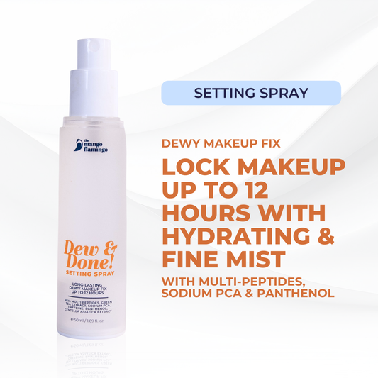 Dew & Done Setting Spray Long-Lasting Make Up Fix 50ml