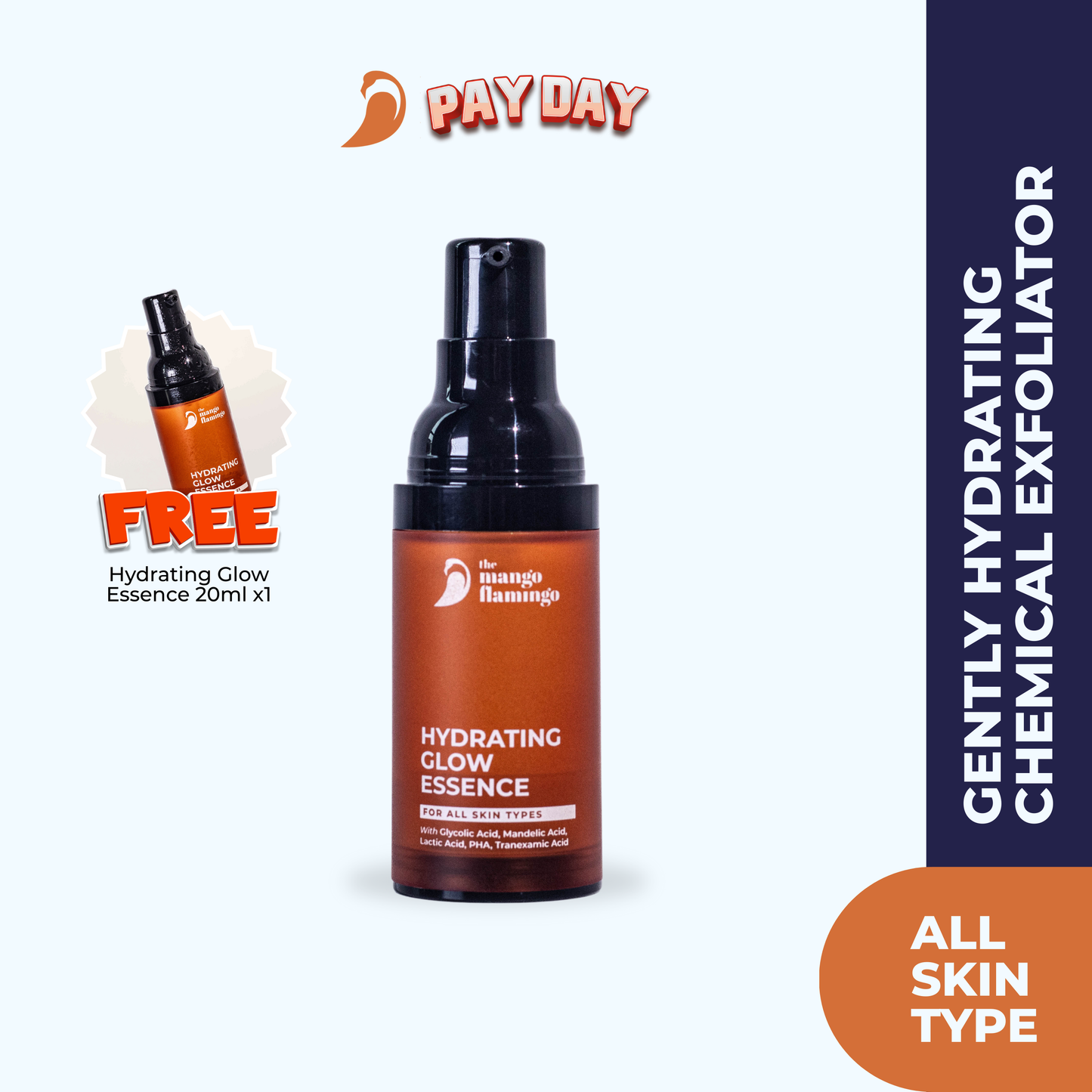 [PAY DAY] B1F1 Hydrating Glow Essence 20ml - Gentle Hydrating Exfoliator