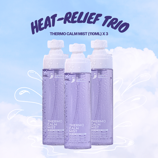TRIO X 3 Thermo Calm Mist 110ml - Heat & Inflammation Prevention for Melasma