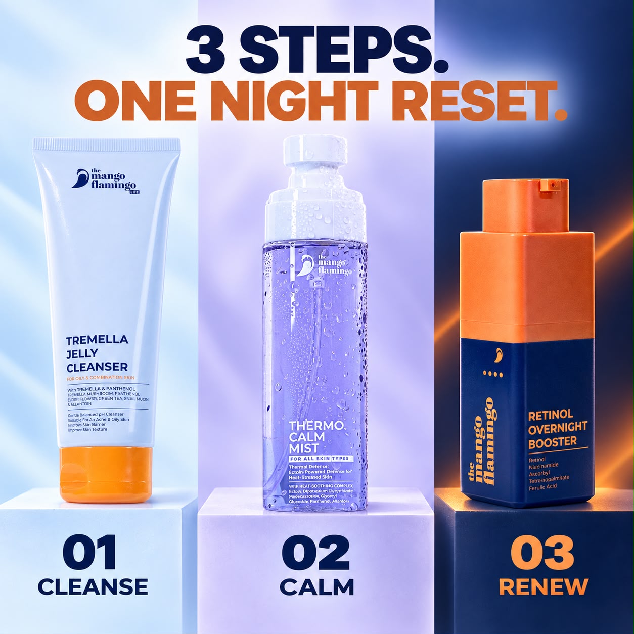 (Pre Order) COMBO SKIN RESET ESSENTIALS