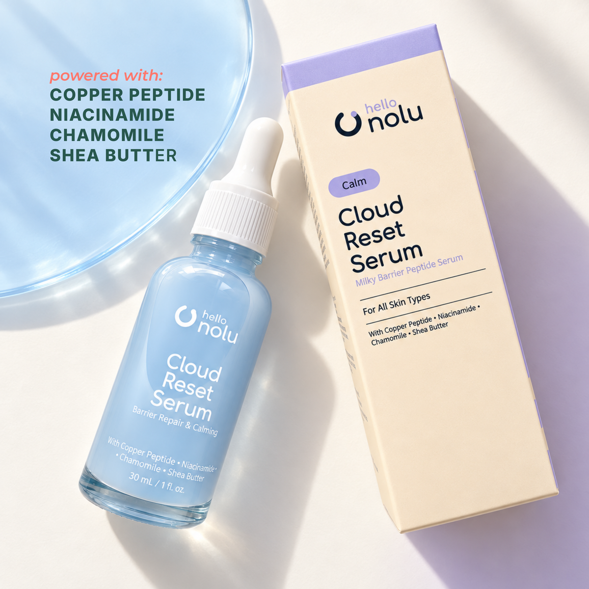 CLOUD RESET SERUM 30ml Hydrating Soothing & Calming